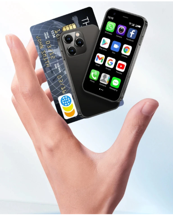SERVO 15SE 3.0" HD Display Small Smartphone Android 8.1 3G Dual SIM 2GB+16GB 1000mAh Play Store Mini Mobile Phone Type-C