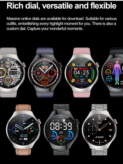 Smart Watch FOR Women ECG+PPG Blood pressure Bluetooth call Health Smartwatch