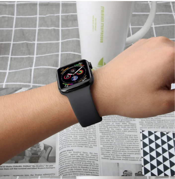 Apple Smart WATCHES For Women Silicone Band Waterproof Wrist smart watches