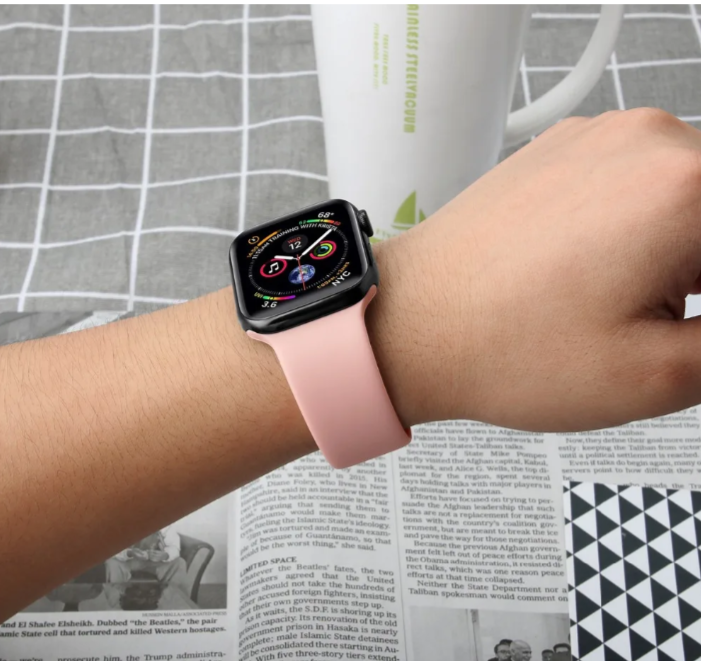Apple Smart WATCHES For Women Silicone Band Waterproof Wrist smart watches